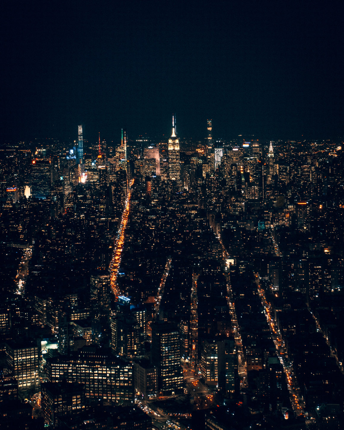 New York for Digital Nomads: The Skyline at Night