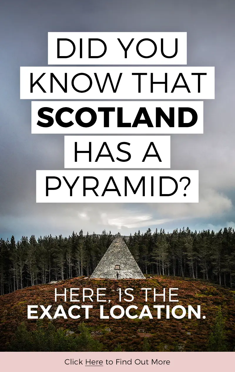 where is the pyramid in Scotland?