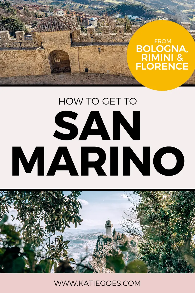 how to get to san marino