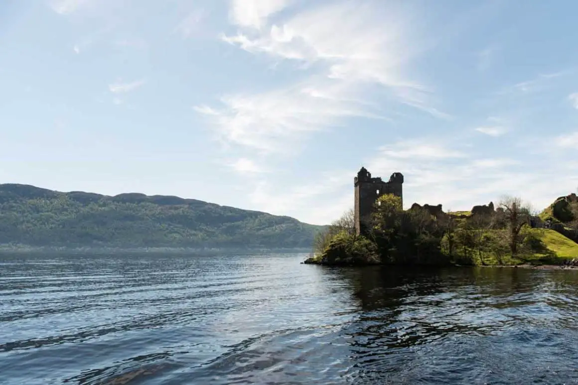 Urquhart Castle at Loch Ness