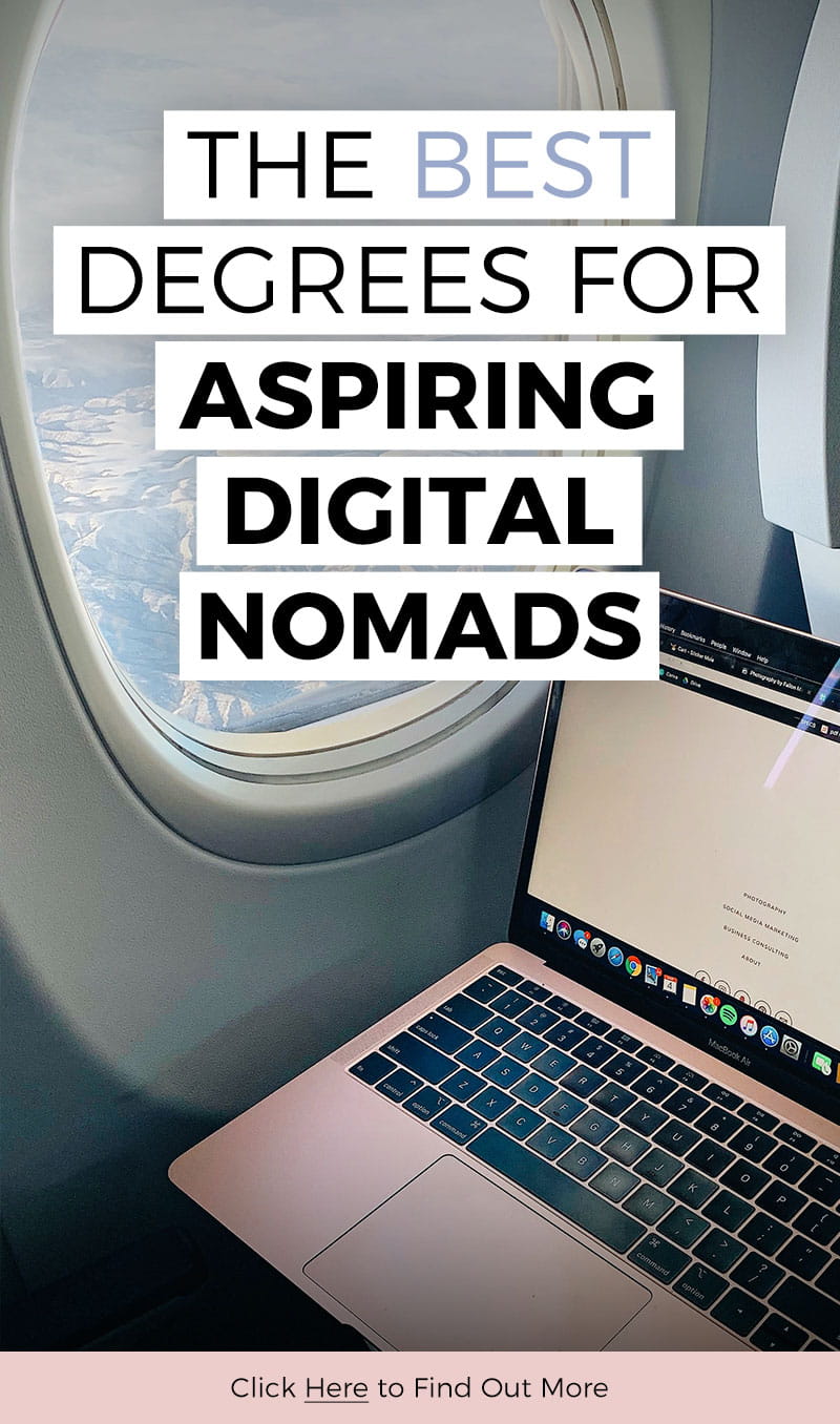 Best Degrees for Aspiring Digital Nomads