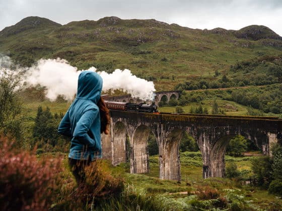 Glenfinnan Viaduct Train Viewpoints