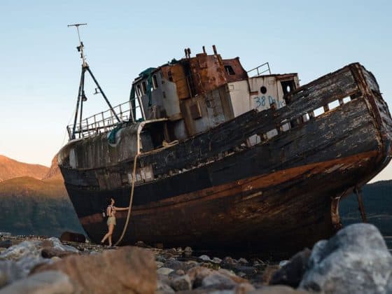 Old Boat of Caol in Corpach