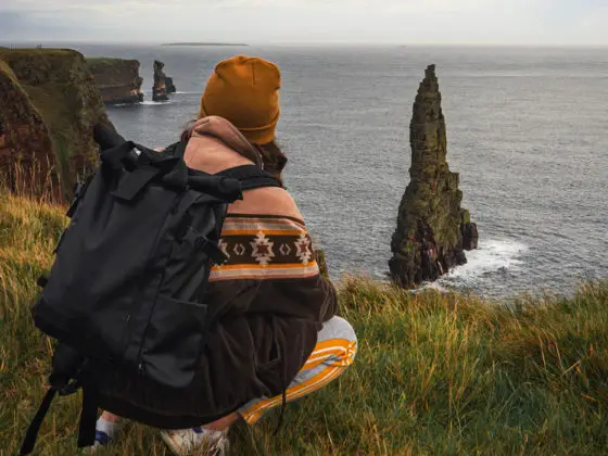 Duncansby Head Stacks on the NC500 in Scotland