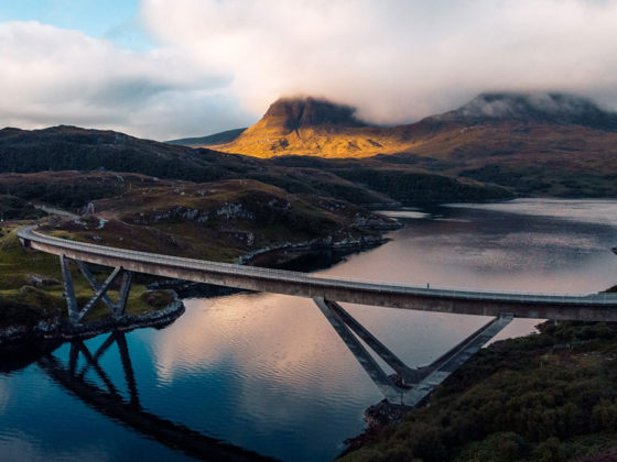 Kylesku Bridge on the North Coast 500