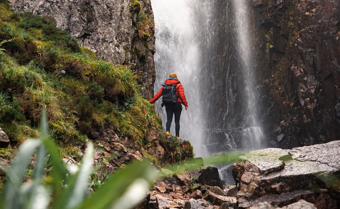 Wailing Widow Falls in Scotland