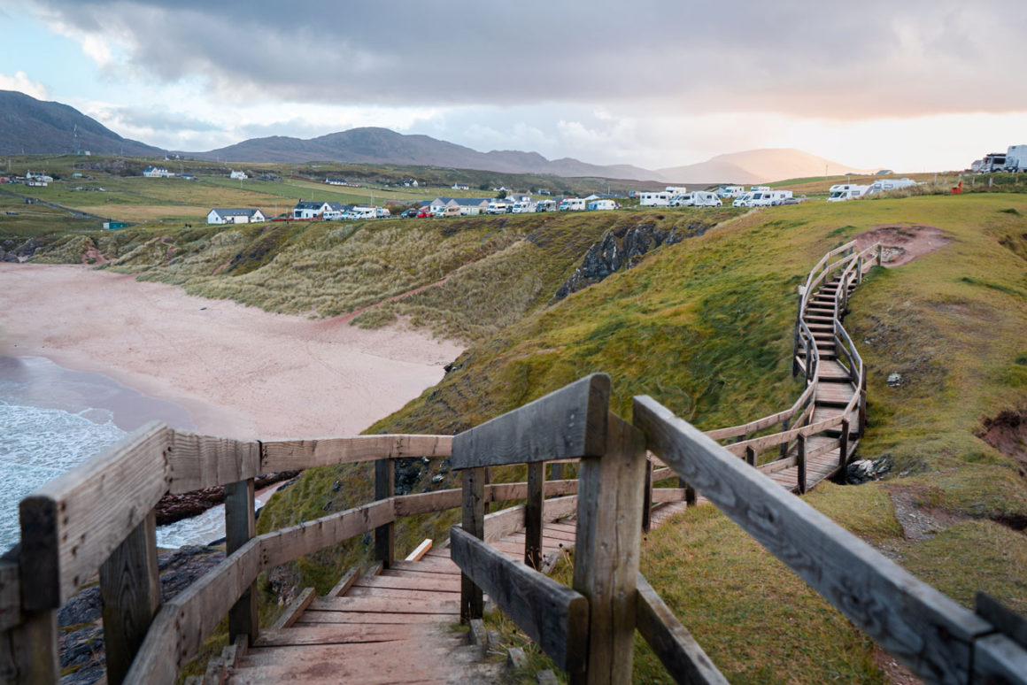 North Coast 500 Overnight Stops: Sango Sands Viewpoint in Durness