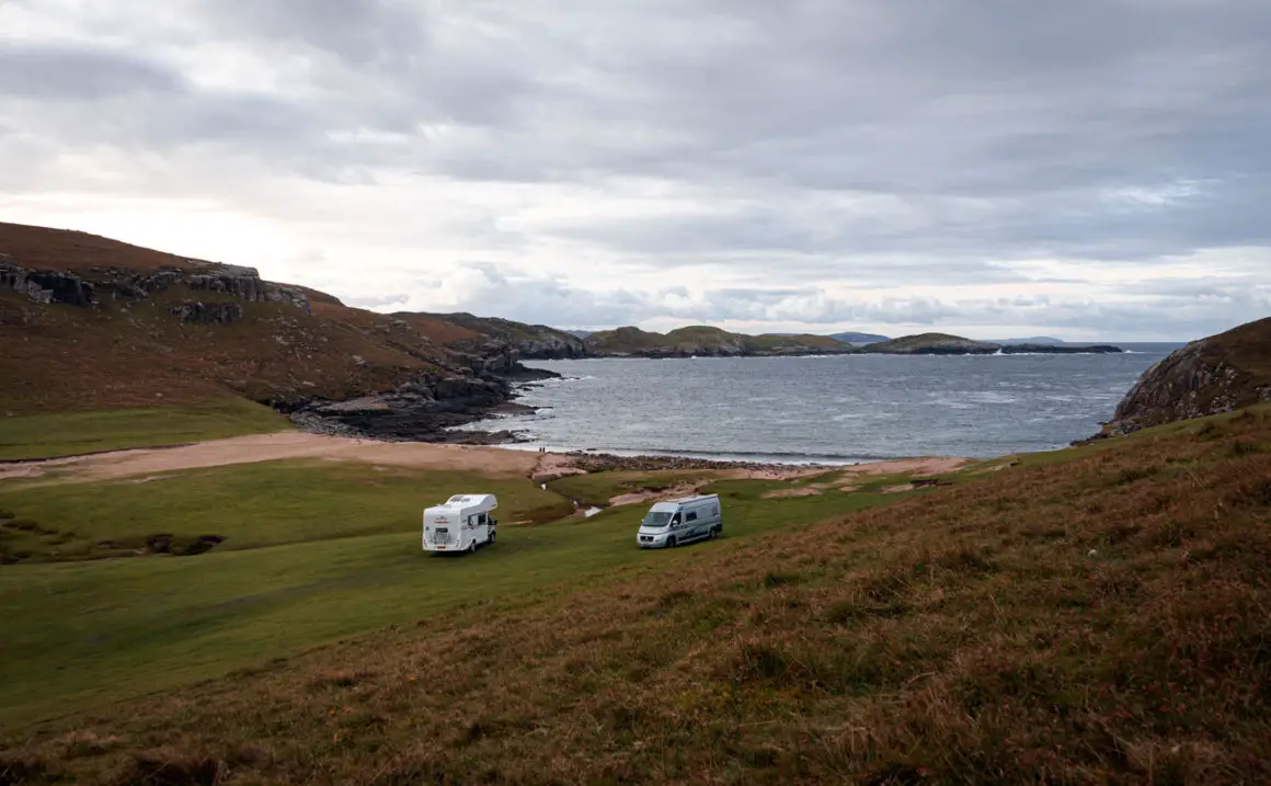 NC500 Overnight Stops: Shegra Beach