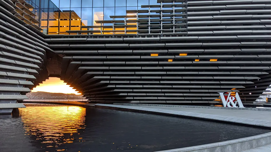 The Best Places To Visit in Scotland For Design: The V&A Museum in Dundee