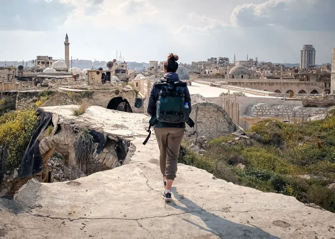 Visit Syria: Walking Above the Souk Ruins in Aleppo