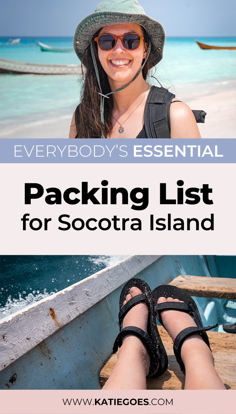 Everybody's Essential Socotra Packing List