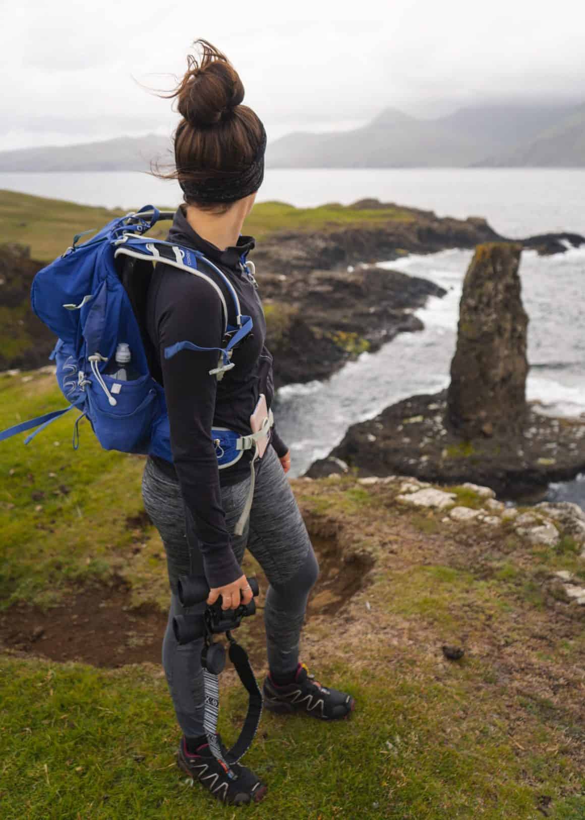 Isle of Canna Walk on Sanday (Dun Mor and Dun Beag Sea Stacks)