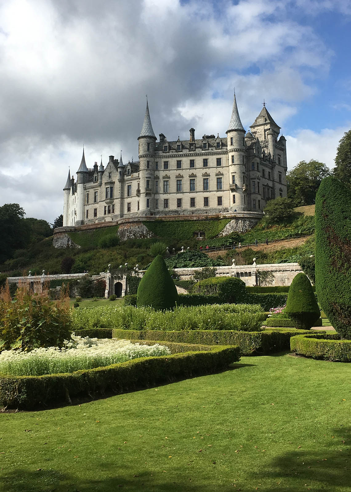 Dunrobin Castle on the North Coast 500 in Scotland