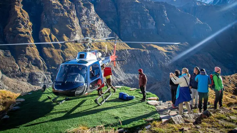 Things To Do in Pokhara: Helicopter Ride to Annapurna Base Camp