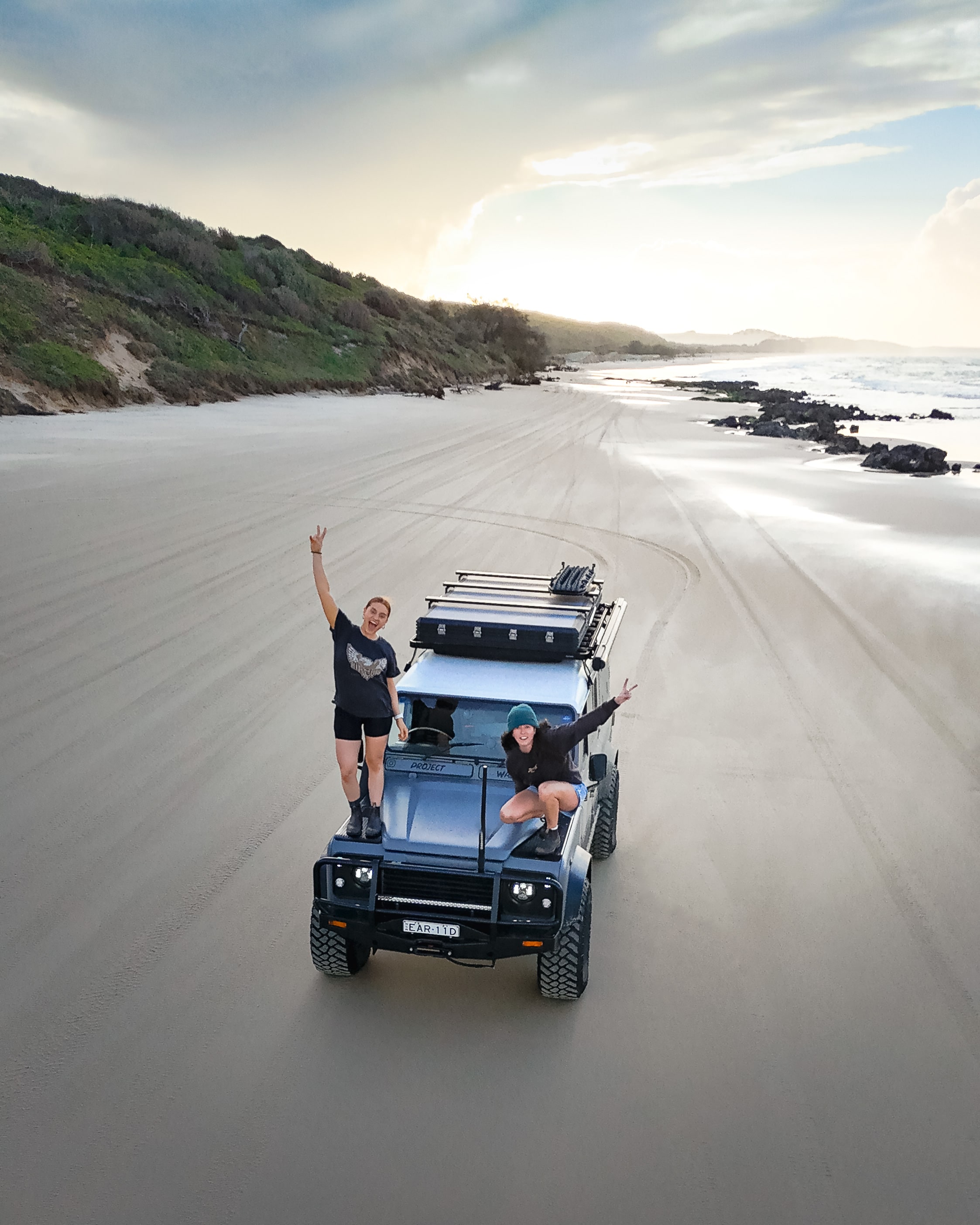 Renting a Car on Fraser Island